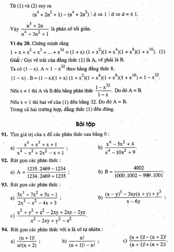 Chương 2 Sách Nâng cao và phát triển toán 8 phần đại số hay nhất